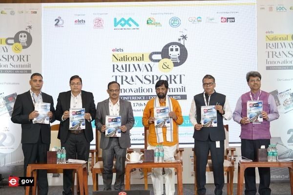 Elets National Railway & Transport Innovation Summit 2023, Kochi. Chief Guest: Shri Kaushal Kishore, Hon'ble Minister of State for Housing & Urban Affairs, Government of India